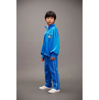 Chlapecké kalhoty Dětské tepláky Mini Rodini Ritzratz 25730128 modrá 55X, vel. 80-86