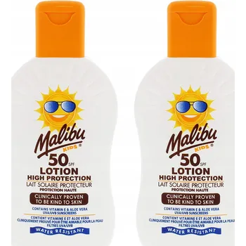 Přípravek na opalování Sada 2x Ochranný balzám na slunce pro děti SPF50 Malibu 200 Ml