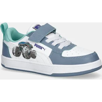 Chlapecké tenisky Dětské tenisky Puma Puma Caven 2.0 Lo Hot Wheels 2 AC+ PS modrá barva, 403406 05X, EUR 31.5