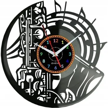 Hodiny Nástěnné hodiny Evevo černé 30 cm