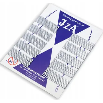 Spony do vlasů IZA 2 STŘÍBRNÉ KULIČKY 5 cm 100 KUSŮ