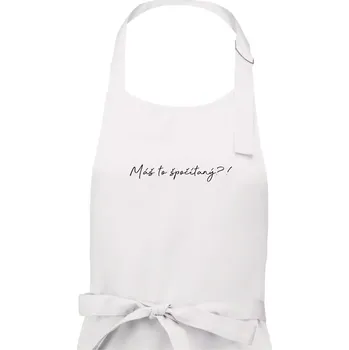 Kuchyňská zástěra Matematika - máš to spočítaný - Pánská zástěra na vaření - Univerzální velikost ( Bílá )