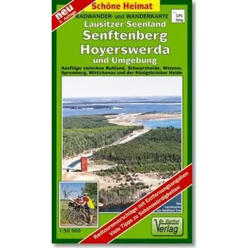 Doktor Barthel Karte Lausitzer Seenland, Senftenberg, Hoyerswerda und Umgebung
