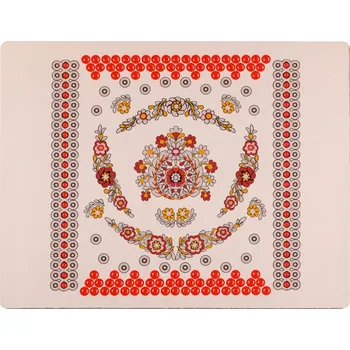 Podložka pod myš Podložka pod myš folk Krakov Pleszów 48 x 38 cm béžová