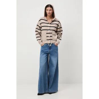 Dámský svetr Kardigan Medicine RW25-SWD407 béžová 08A, vel. M