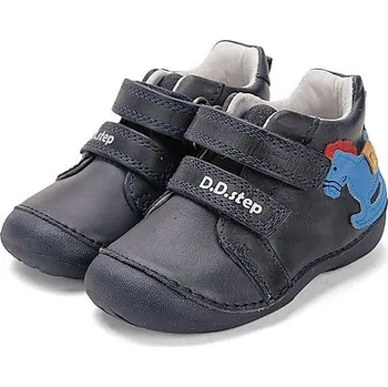 Dětská treková obuv D.D.STEP chlapecká kotníková obuv S015-52617 royal blue 22