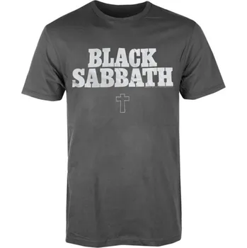 Pánské tričko Tričko metal pánské Black Sabbath - Logo - LOW FREQUENCY - BLS25003TSGR - 3XL