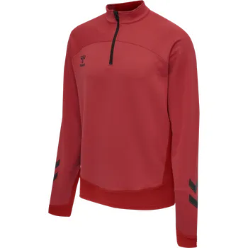 Pánské tričko Triko s dlouhým rukávem Hummel LEAD HALF ZIP 207403-3062 Velikost XL