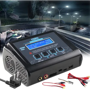 Nabíječka HTRC 150W 10A 1-6S AC/DC pro LiPo Lilon Life LiHV NiMH NiCD PB