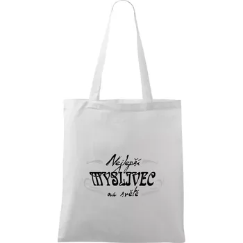 Nejlepší myslivec - Taška bavlněná - 42 x 38 cm ( Bílá )