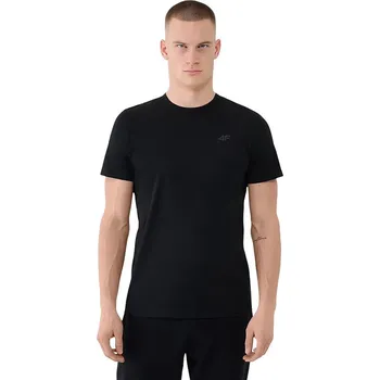 Pánská móda tričko 4F 4FWMM00TTSHM2256 - 20S/Deep Black XL