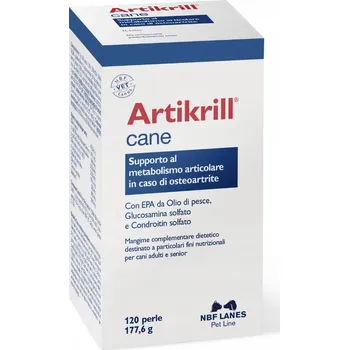 Doplněk stravy pro psy NBF Lanes Artikrill 120 želatinových kapslí na klouby