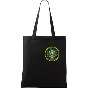 United States Army barevné - Taška bavlněná - 42 x 38 cm ( Černá )
