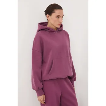 Dámská mikina Mikina Medicine dámská, fialová barva, s kapucí, hladká RW25-BLD040 48X, vel. M