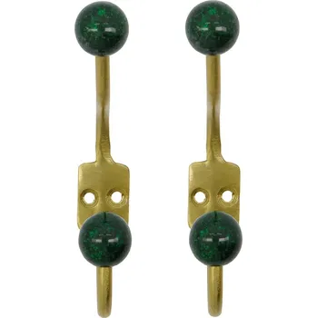 Věšák Háček House Doctor HDBall 13 cm 2-pack 900000380 zelená 79X