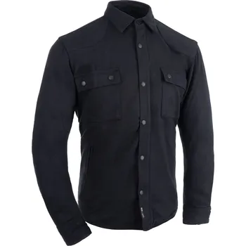 Moto bunda Košile na motorku Oxford Kickback 3.0 černá 4XL