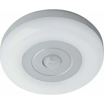 FAN EUROPE Nabíjecí svítidlo SHELF bílá / stříbrná polykarbonát LED 1 W 110 lm 4000 K senzor 7x7x2,15 cm