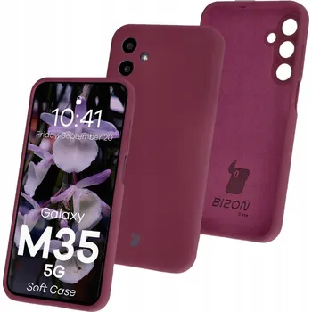 Pouzdro na mobilní telefon Zadní Kryt Bizon pro Samsung Galaxy M35 5G fialová