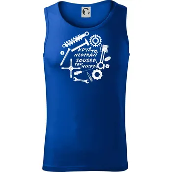 Automechanik - Když to neopraví soused - Tílko pánské Core - 2XL ( Královská modrá )