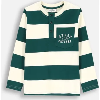 Coccodrillo dětské tričko zelené bavlna velikost 116