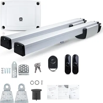 Pohon brány Somfy Ixengo L 24V IO EE Pack pro 8m dvoukřídlé brány