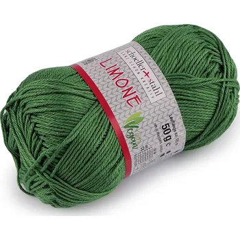 Příze Bavlněná pletací příze Limone 50 g