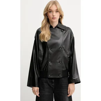 Dámská casual bunda Bunda Silvian Heach MELENDEZ GPA25172GB černá 99X, vel. 40