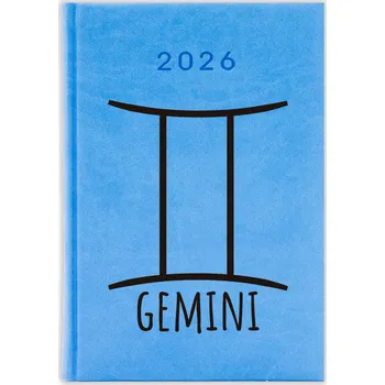 Kalendář Knižní kalendář 2026 A5 modrý