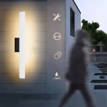 Zrcadlo LED KOUPELNOVÁ NÁSTĚNNÁ LAMPA BÍLÁ 16W NAD ZRCADLO 3300K 40 cm