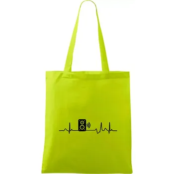 Ekg reprobedna - Taška bavlněná - 42 x 38 cm ( Limetková )