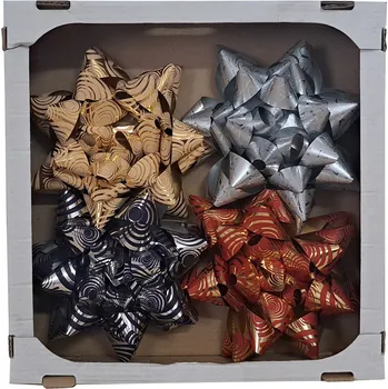 Dárková taška Dárková rozeta JUMBO metal VZOR SET 1 /4/