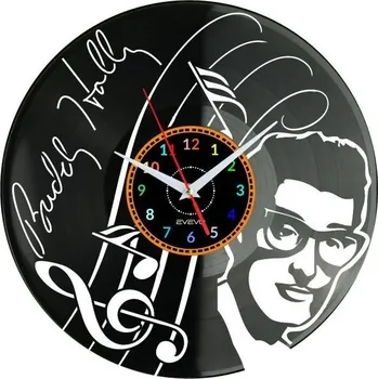 Hodiny Nástěnné hodiny Evevo černé 30 cm