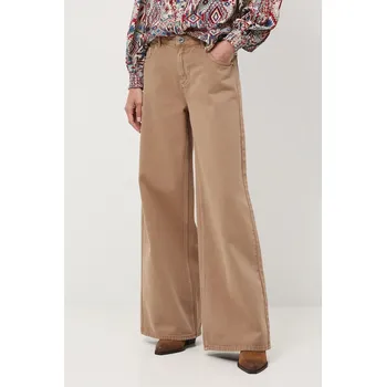 Dámské džíny Bavlněné džíny Medicine hnědá barva RW25-SPD401 84X, vel. M