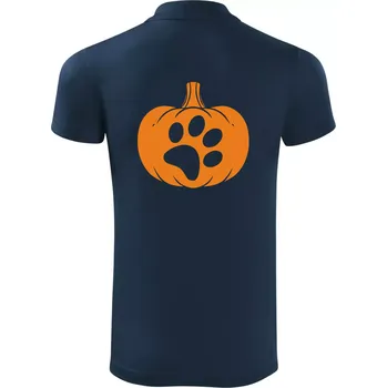 Pánská košile Dýně tlapka - Polokošile Victory sportovní (dresovina) - S ( Námořní modrá (velmi tmavá - téměř černá) )