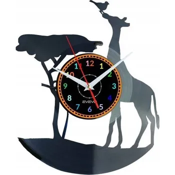 Hodiny Nástěnné hodiny Evevo černé 30 cm