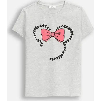 Dívčí tričko Dětské tričko Coccodrillo ZC5143238VGA šedá 09X, vel. 128