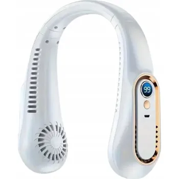 Domácí ventilátor Mini ventilátor Yifeng WENTYLATOR NA SZYJĘ KARK USB-C Bezłopatkowy bílý