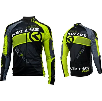 Pánská mikina MIKINA KELLYS PRO RACE S lime