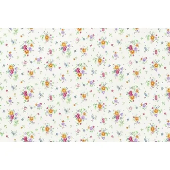 Tapeta Samolepící fólie D-C-FIX s dekorem Sunflor bílá 45X200 cm