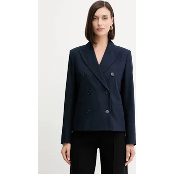 Dámské sako Bavlněné sako Weekend Max Mara TAPPETO 2525046061600 námořnická modř 59X, vel. 42