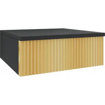 Noční stolek Závěsný Noční stolek , GOLD 45 šuplík ELEGANCE GOLD, žebrovaný hrot