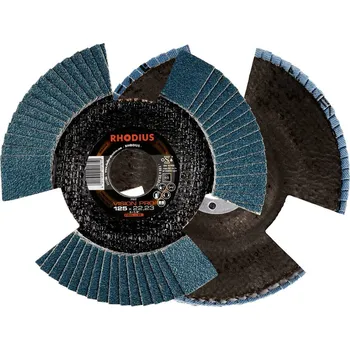 Brusný kotouč Rhodius 211304 VISION PRO PACK vějířovitý brusný kotouč Průměr 125 mm Ø otvoru 22.23 mm 5 ks