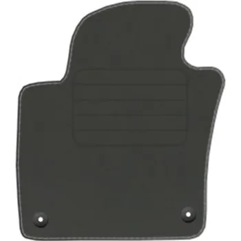 autokoberec VW TIGUAN I 2007 - 2016 Velurová autokobercová rohož GRAFIT ŘIDIČ STD