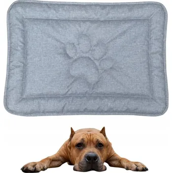 Pelíšek pro psa Pelíšek pro psy DOTTY šedý 88 cm x 60 cm