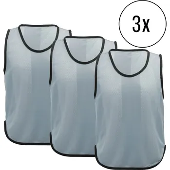 Rozlišovák Cawila Trainingsleibchen UNI 3er Set 10008713-gra Velikost Mini