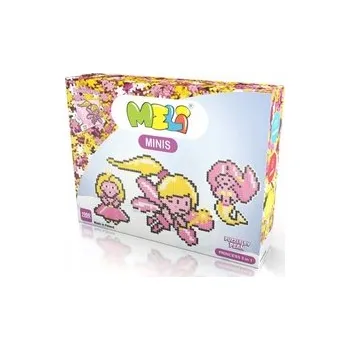 ostatní stavebnice Meli Minis princezna 3v1 Stavebnice + stavební plán 50326