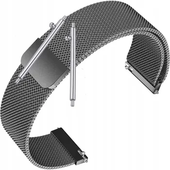 Řemínek na hodinky Řemínek Řemínek Metal Mesh Barva pro Pacific Black PC00137