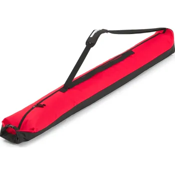 Vak na lyže WEDZE Obal na lyže 500 Robust ČERVENÁ