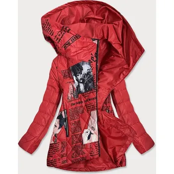 Dámská cargo bunda ROSSE LINE dámská prošívaná bunda - odstíny červené, odstíny červené 50