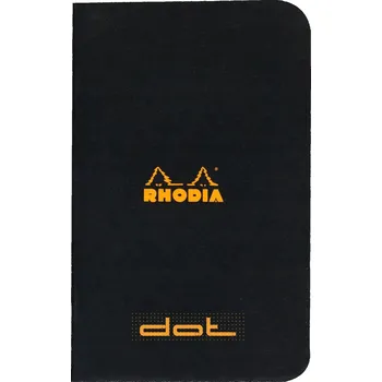 Sešit Notes Rhodia A7 černý